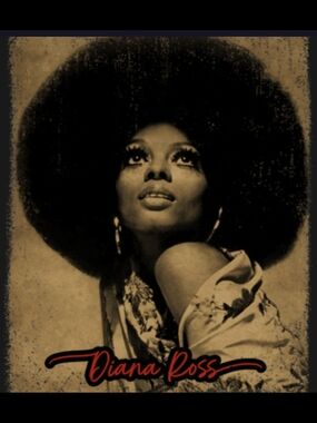 80s Classic Legendary Diana Ross Tee NWT